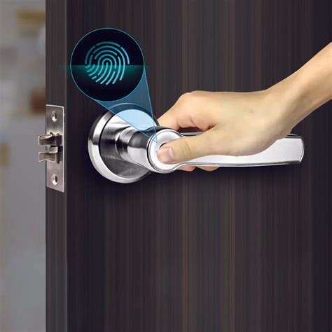 smart lock with fingerprint sensor